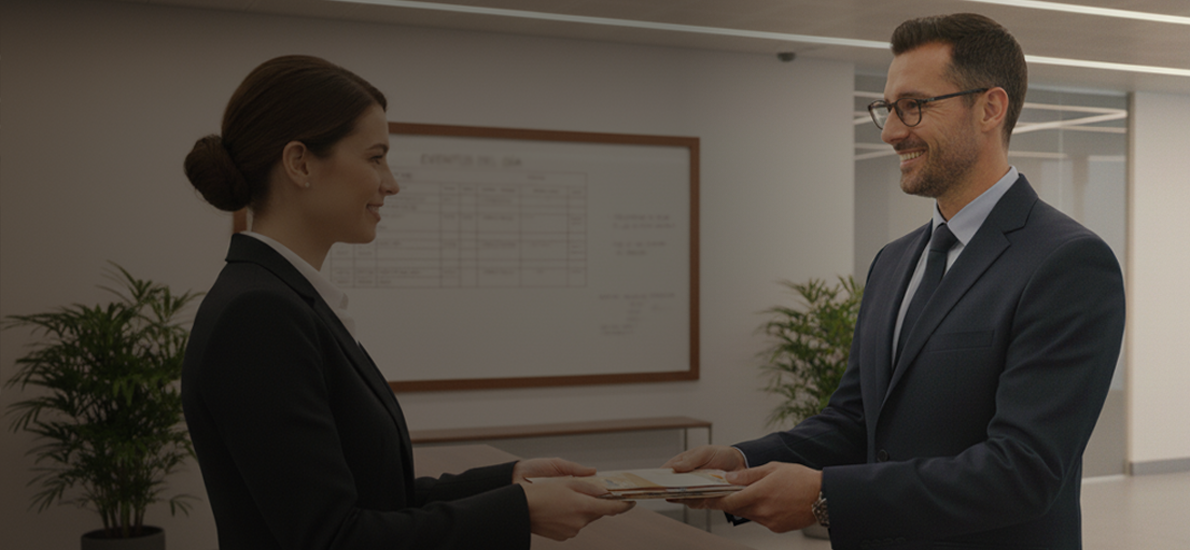 Conserjería y servicios auxiliares para comunidades y empresas